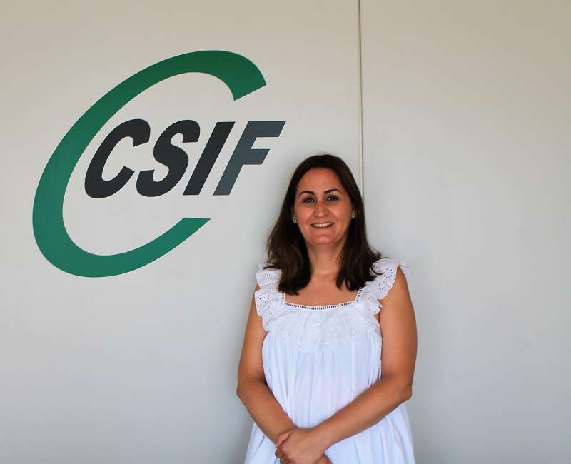 Amparo Valero Ruiz, delegada de Educación del sindicato CSIF./EPDA
