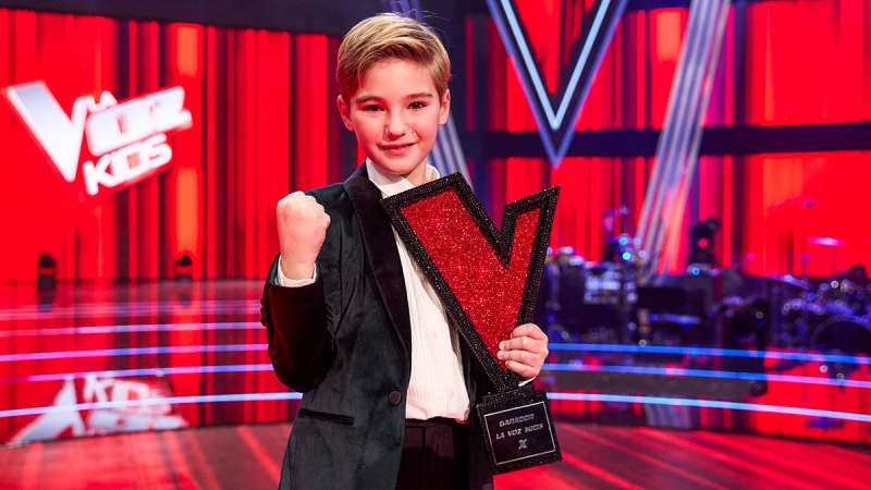 El ganador de La Voz Kids. 