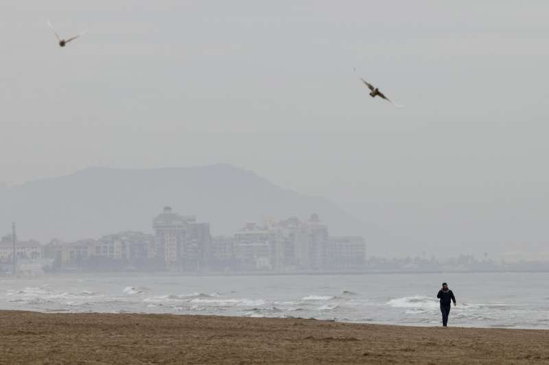 Playa de Valencia. EFE/Ana Escobar/Archivo