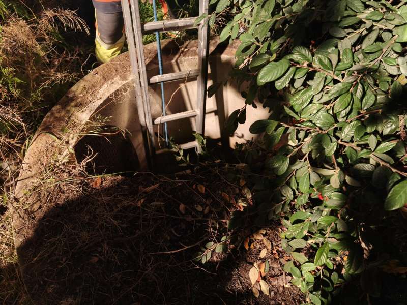 Imatge de la claveguera. EPDA