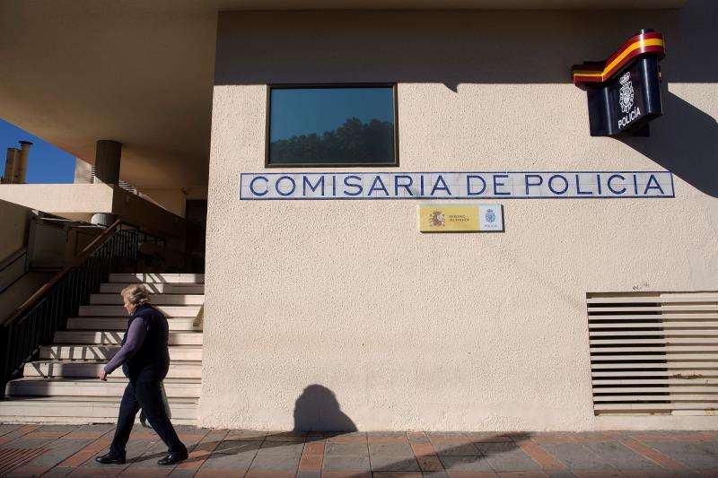 Vista del exterior de una comisara de la Polica Nacional. EFEArchivo
