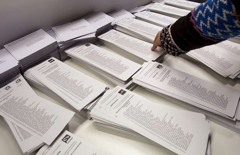 Imagen de archivo de unas elecciones. EPDA
