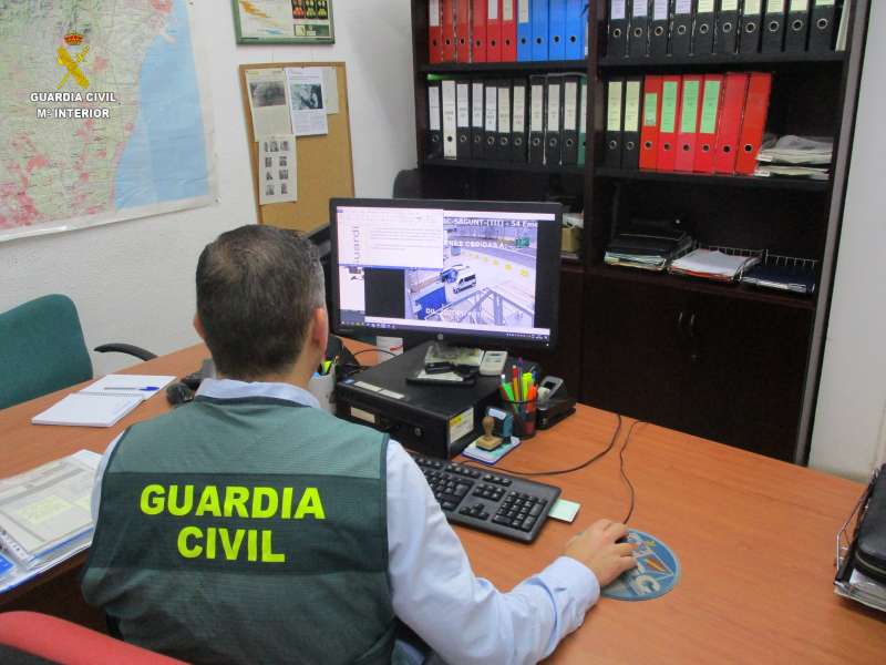 La Guardia Civil localizó a los dos ladrones en León. /EPDA