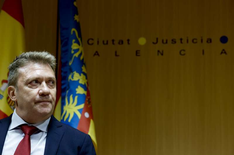 El presidente del Tribunal Superior de Justicia de la Comunitat Valenciana (TSJCV), Manuel Baeza. EFEBiel Alio