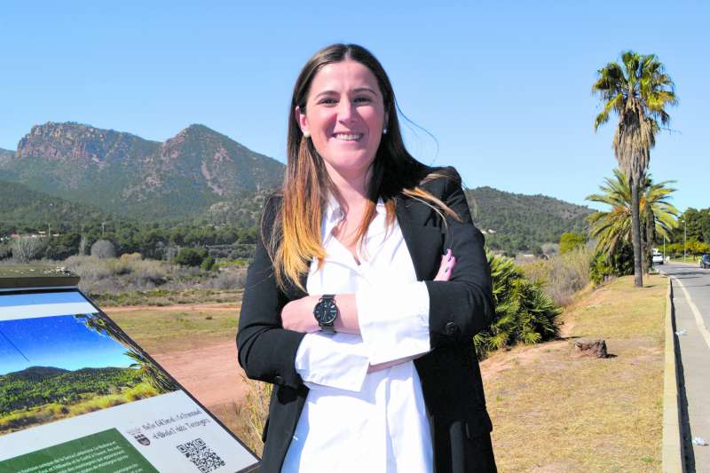 Maite Pérez, la candidata del PSPV de Albalat dels Tarongers. EPDA