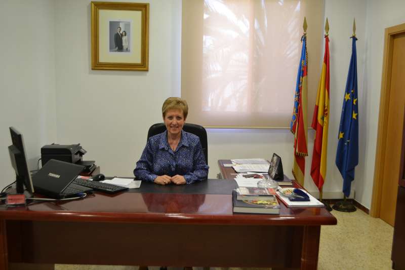 Luisa Salvador, alcaldesa de El Puig./PDA