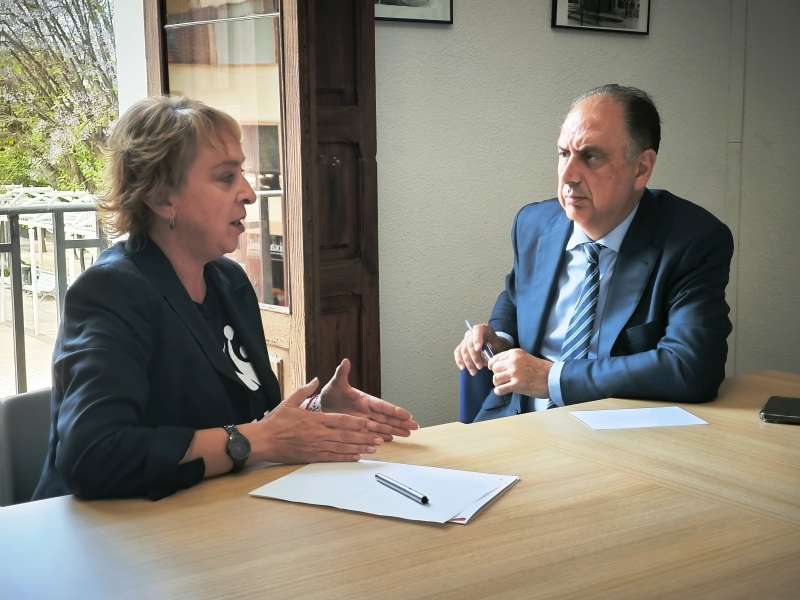 Reunin para la gestin de escombros.  EPDA