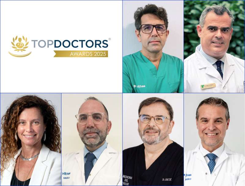 Los especialistas premiados en esta edici�n desempe�an su labor asistencial en los hospitales Vithas Barcelona, Vithas Valencia Turia, Vithas Sevilla, Vithas Valencia Consuelo, Vithas Valencia 9 de Octubre y Vithas Madrid La Milagrosa
