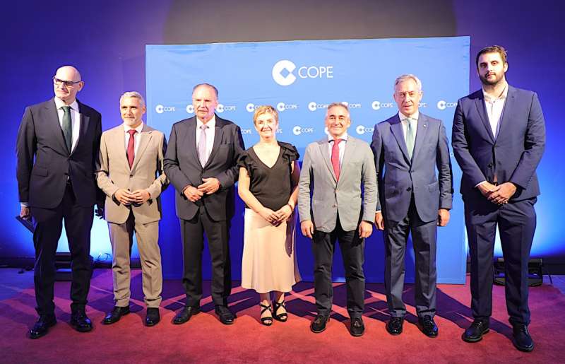 Foto de familia de la gala. EPDA
