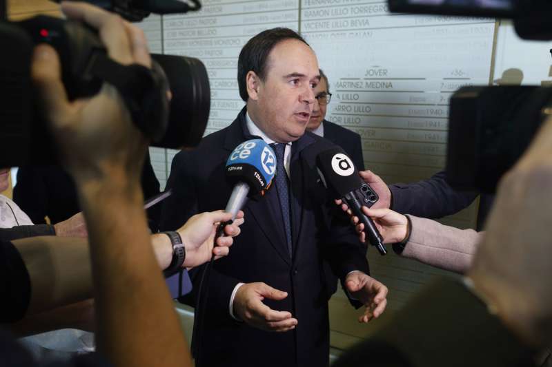 El president de la Generalitat, Juanfran P�rez Llorca (c), en una imagen reciente. EFEMorell
