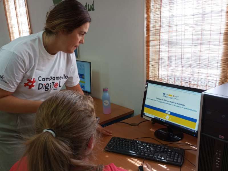 Un Campamento Digital de Fundacin Cibervoluntarios. EPDA