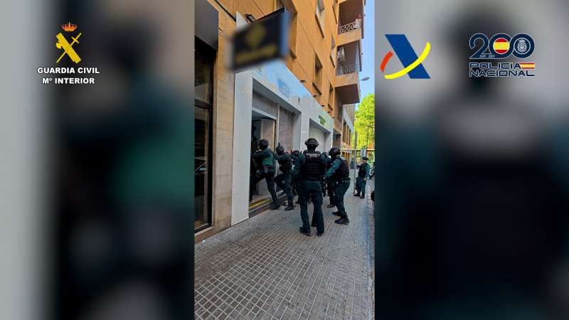Asalto a uno de los bajos que la organizacin alquilaba para sus fines. EPDA