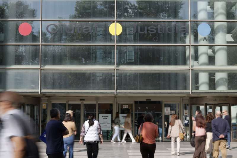 Vista general de la Ciudad de la Justicia, donde la jueza de Catarroja (Valencia) instruye la causa penal sobre la gestin de la dana. EFEAna Escobar
