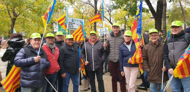 Participantes en la manifestación. /EPDA
