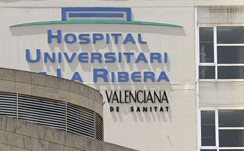 Vista del hospital universitari La Ribera de Alzira.