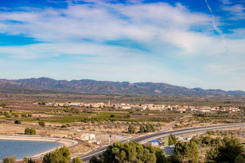 Vista del municipio de Casinos. EPDA