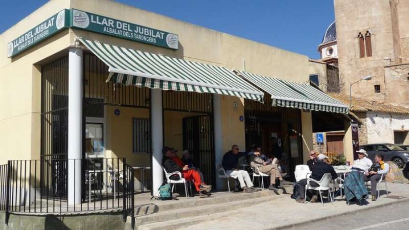 Bar del Hogar del Jubilado de Albalat dels Tarongers. EPDA