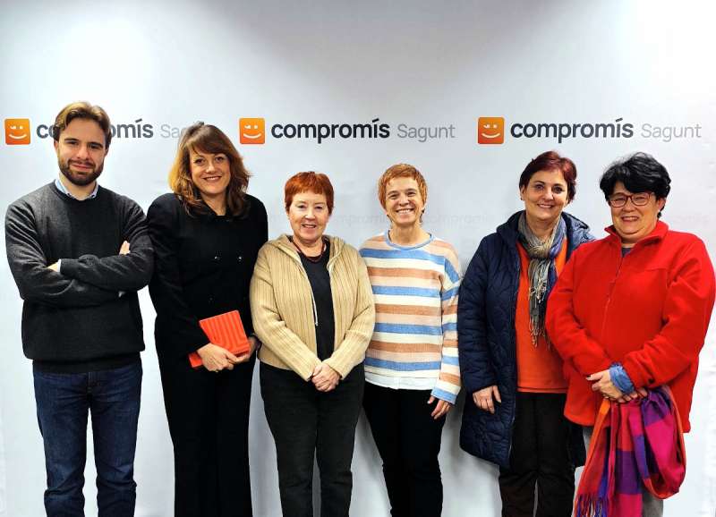 Reunió de Compromís per Sagunt amb membres de l