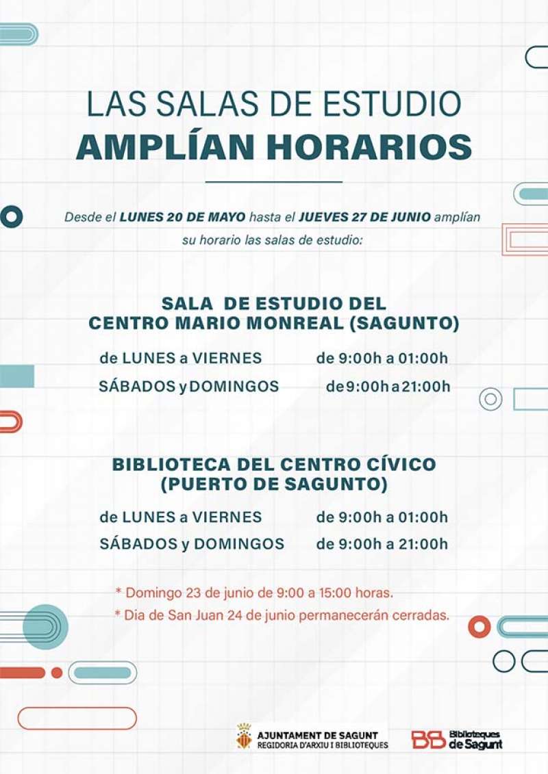 Horarios.  EPDA