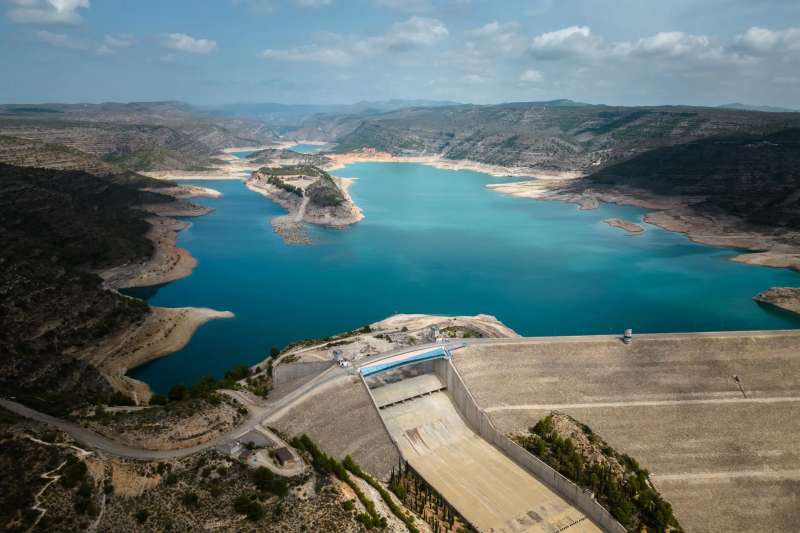 Estado del embalse de Tous (Valencia). EFEBiel AlioArchivo

