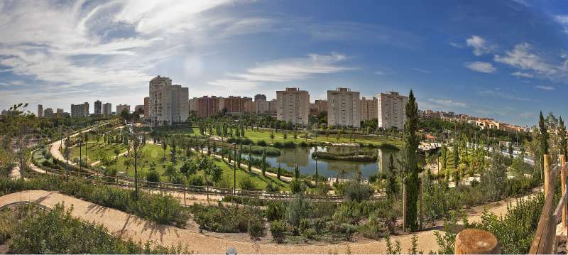Panormica Parque La Marjal.  EPDA