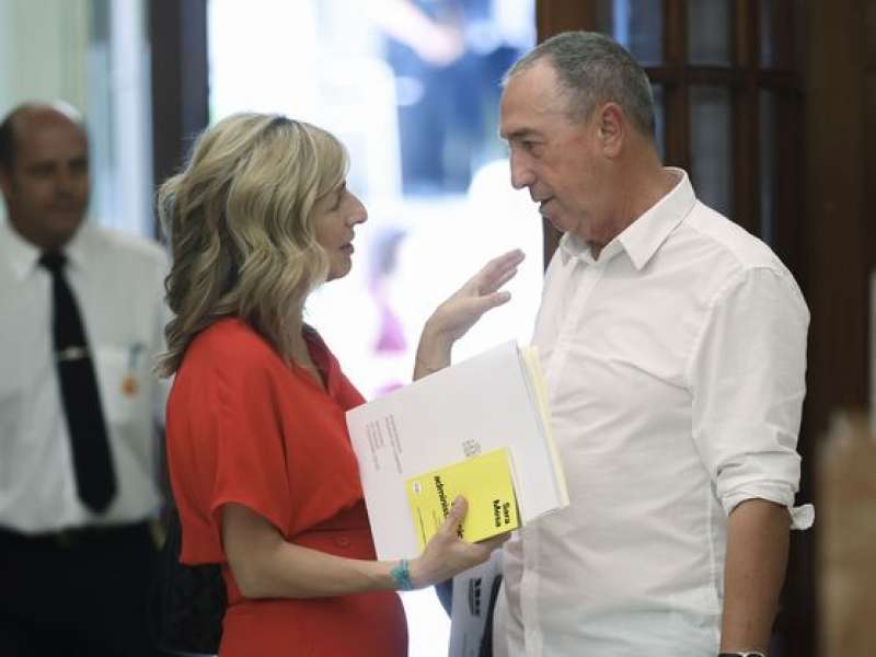 Yolanda Daz y Joan Baldov. EFEFernando Villar
