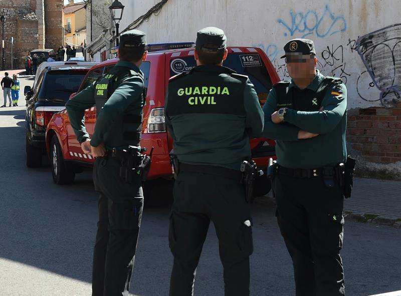 Agentes de la Guardia Civil, en una imagen de archivo.  EPDA 