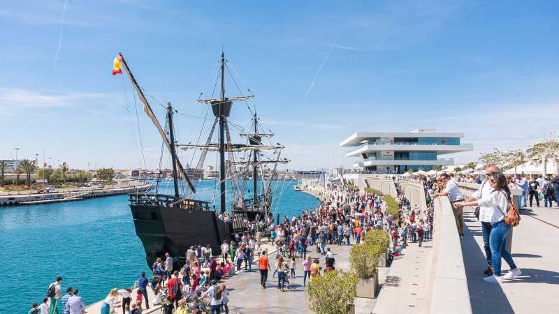 La Marina de Valencia. /EPDA