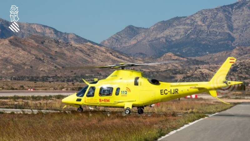 Helicptero de Emergencias de la Generalitat. EPDA
