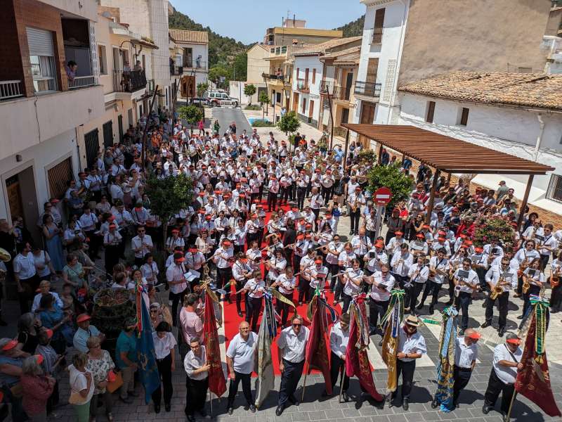 Trobada de Bandes de Msica del Camp de Tria 2024 a Olocau. EPDA