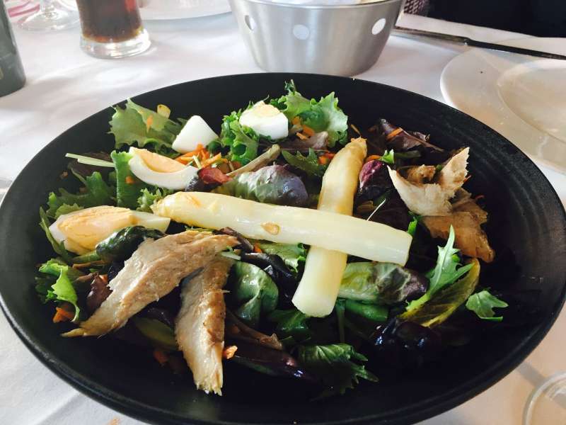 Ensalada con productos fresquísimos. FOTO EPDA Ensalada con productos fresquísimos. FOTO EPDA