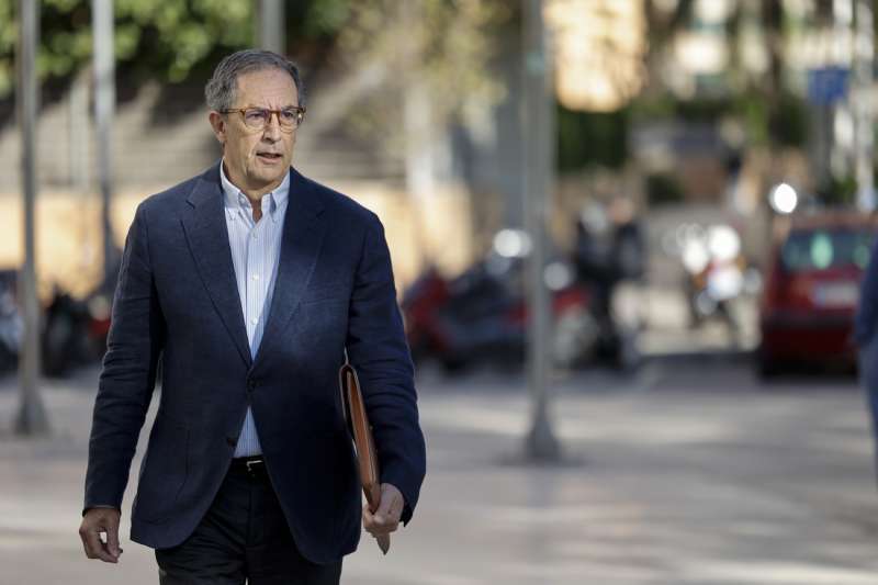 El exjefe de gabinete de Eduardo Zaplana Juan Francisco Garca, a su llegada a la audiencia provincial el pasado 9 de abril. EFEBiel AlioArchivo
