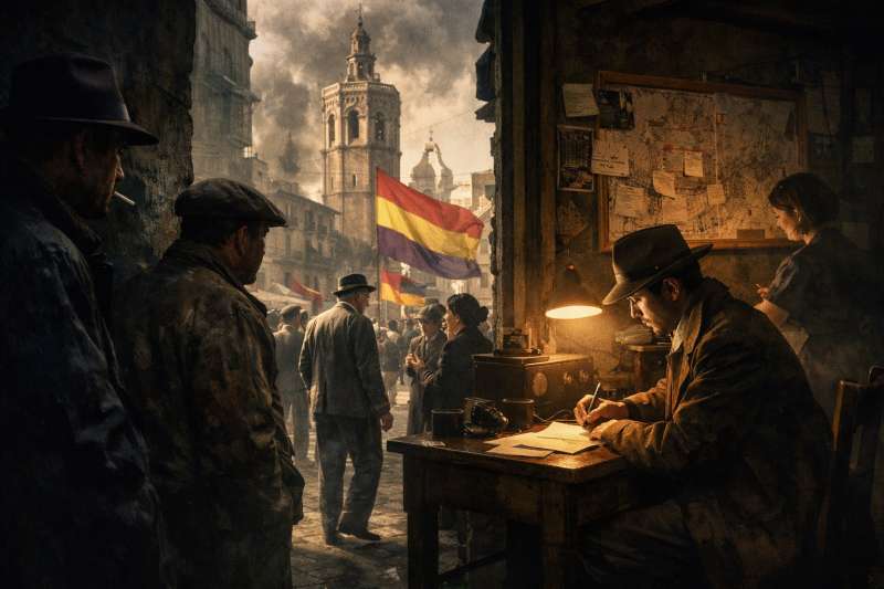 La Quinta Columna, Valencia.  EPDA