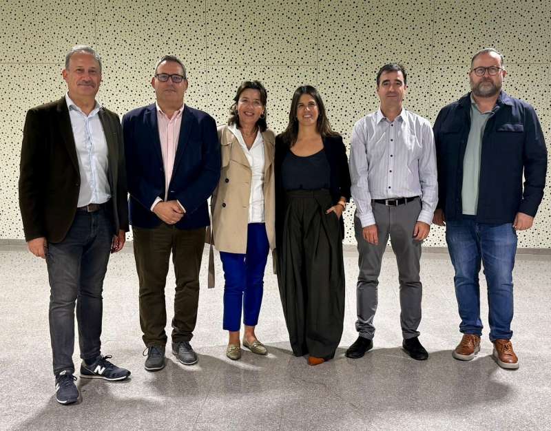 Un momento de la recepcin de obras. EPDA