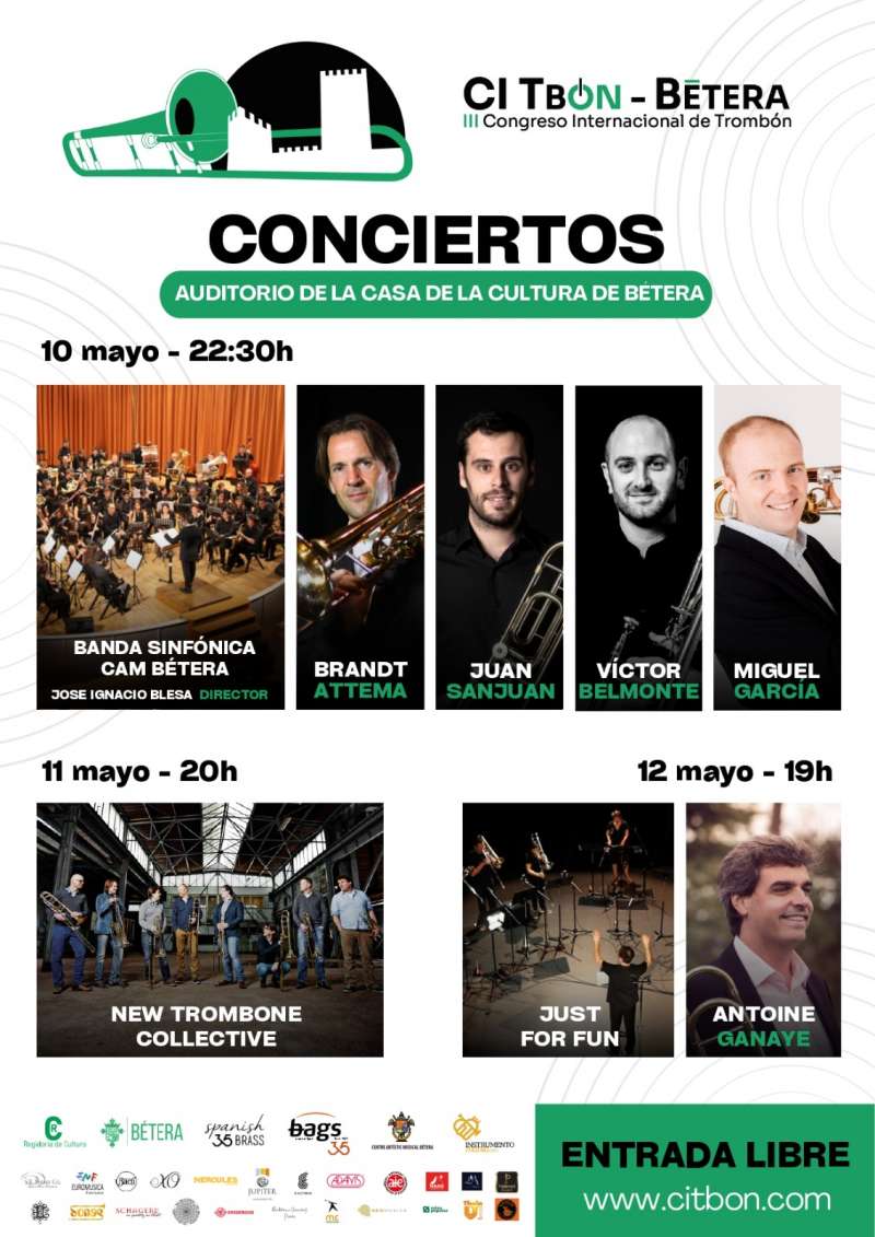 Cartel del III Congreso Internacional de Trombn. EPDA