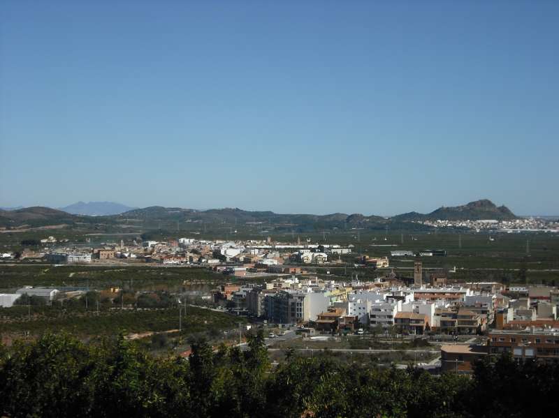 Vista de Benifairó y Quartell
