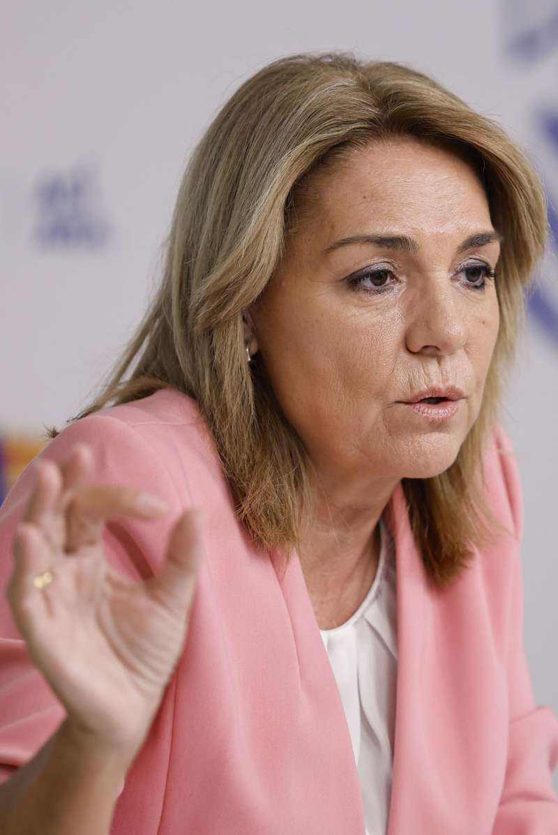 La vicepresidenta y portavoz del Consell, Susana Camarero. EFEAna Escobar
