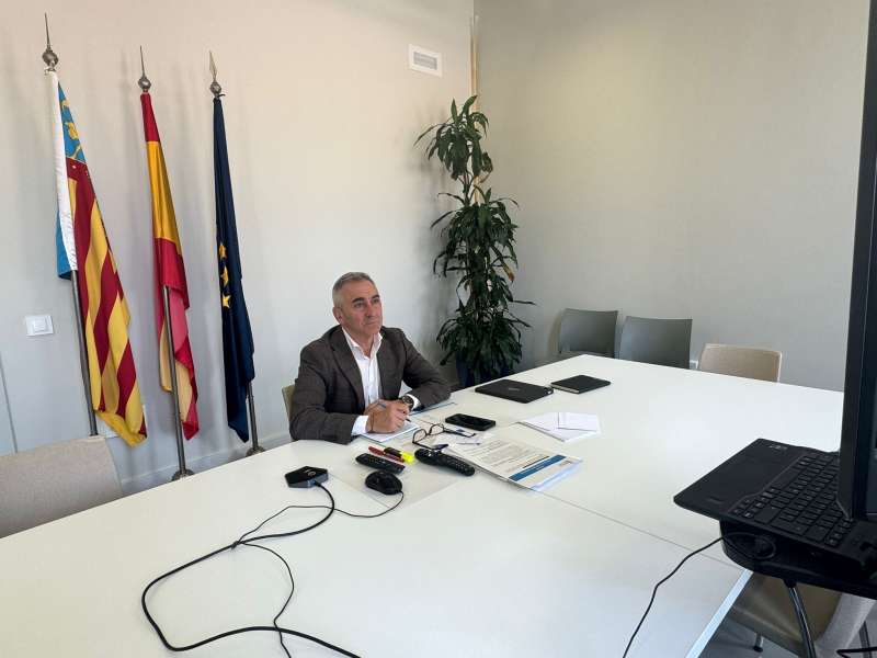 El conseller de Agricultura, Agua, Ganader�a y Pesca, Miguel Barrachina.  EPDA