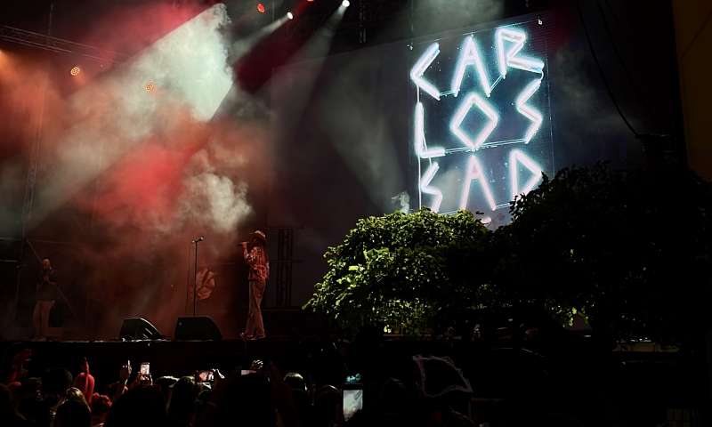 Carlos Sadness en el Mediterránea Festival 2023. /LAURA VALVERDE