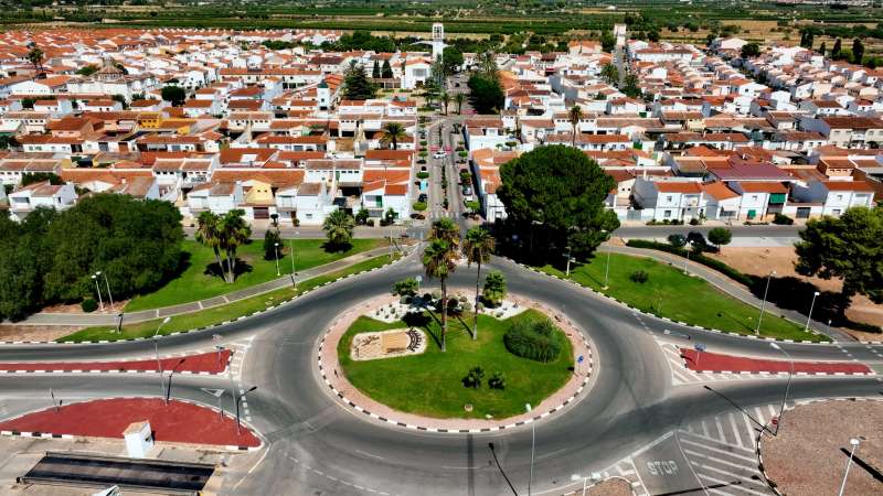 Vista del municipio de Marines. EPDA