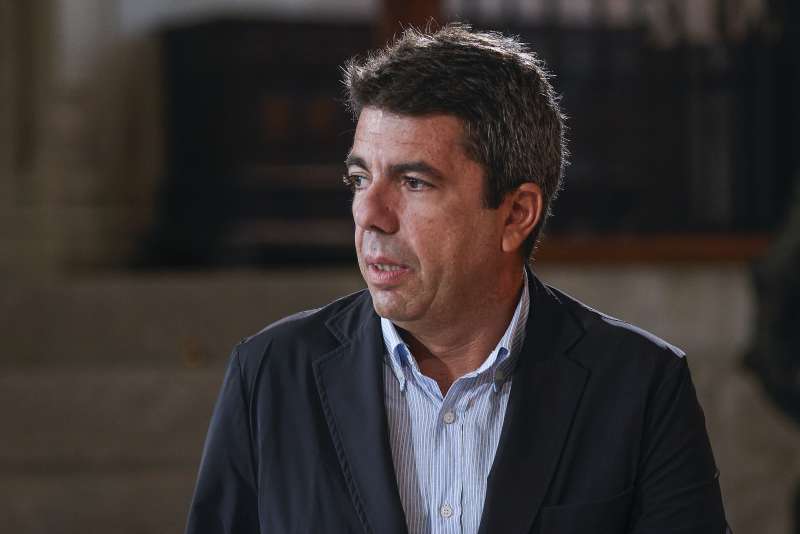 Carlos Maz�n, el expresidente de la Generalitat Valenciana.EPDA