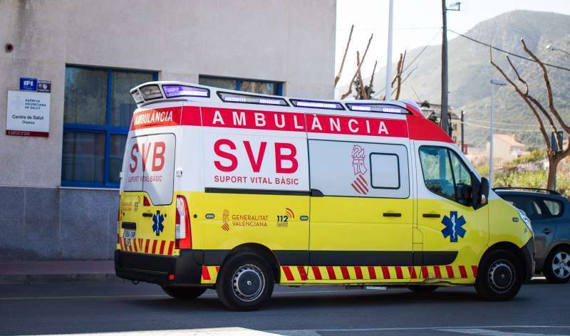 Una ambulancia en una imagen de archivo. EPDA
