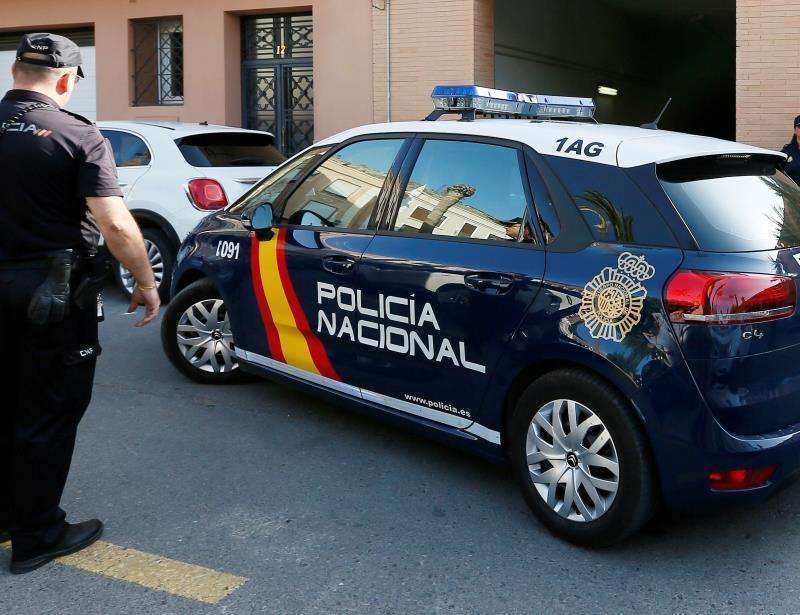 Imagen de archivo de la Polica Nacional en una intervencin | EPDA