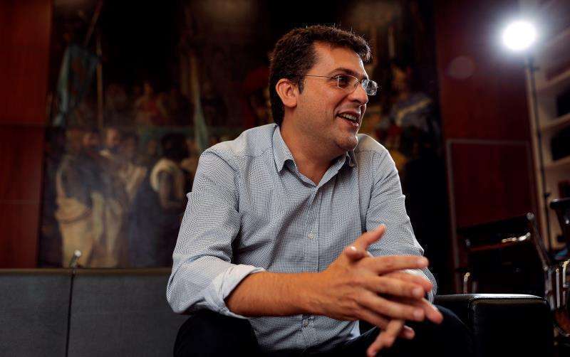 El alcalde de Alfafar, Juan Ramn Adsuara. EPDA