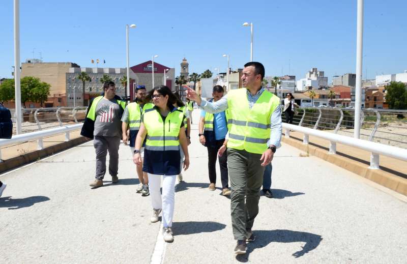 Visita del president de la Diputaci de Valncia a Carlet.  EPDA