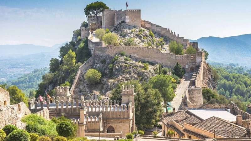 El castillo de Xtiva. EPDA