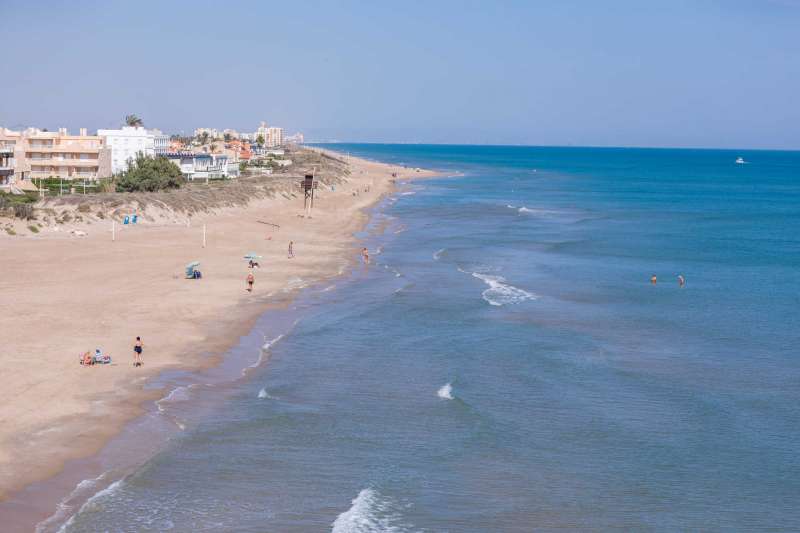 Playa del Dossel de Cullera.  EPDA