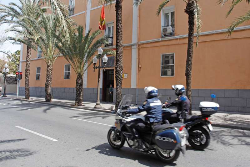 Vista general de la Comandancia de la Guardia Civil de Alicante. EFE/MORELL/Archivo
