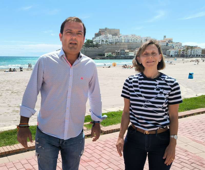 Andrés Martínez y Mª Jesús Albiol. /EPDA