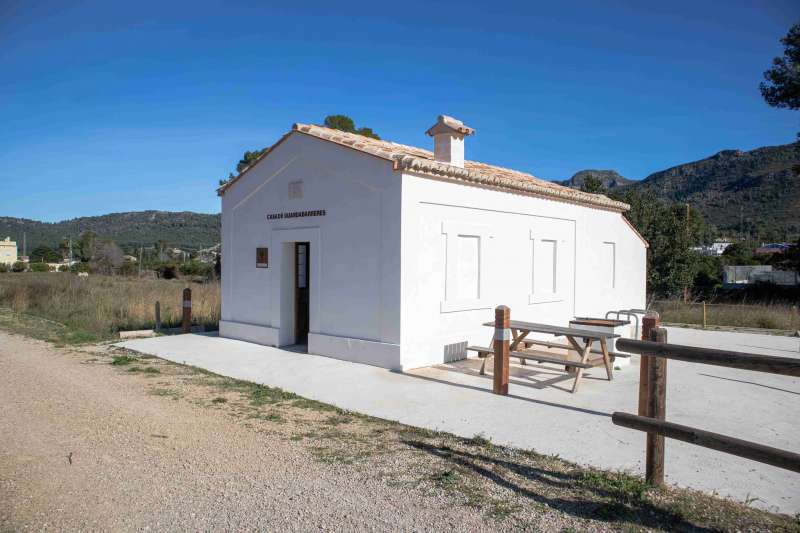 Caseta guardabarreres a la Ribera Alta.  EPDA